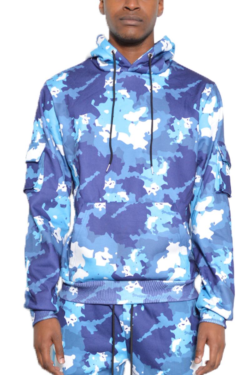 Camo Pullover Hoodie